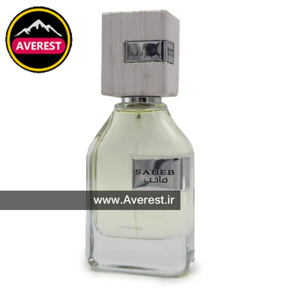 عطر ادکلن صاحب اینتنس سفید ارض الزعفران | Saheb Intense